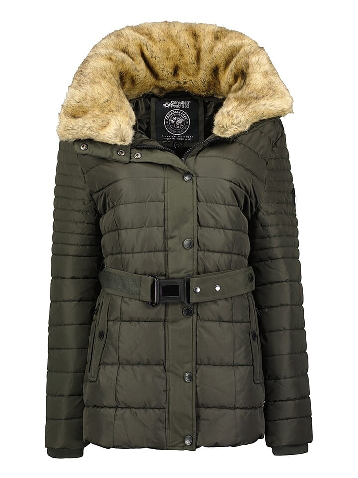 Пуховик Canadian Peak Winterjacke Belle, хаки
Пуховик Canadian Peak Winterjacke Belle, хаки