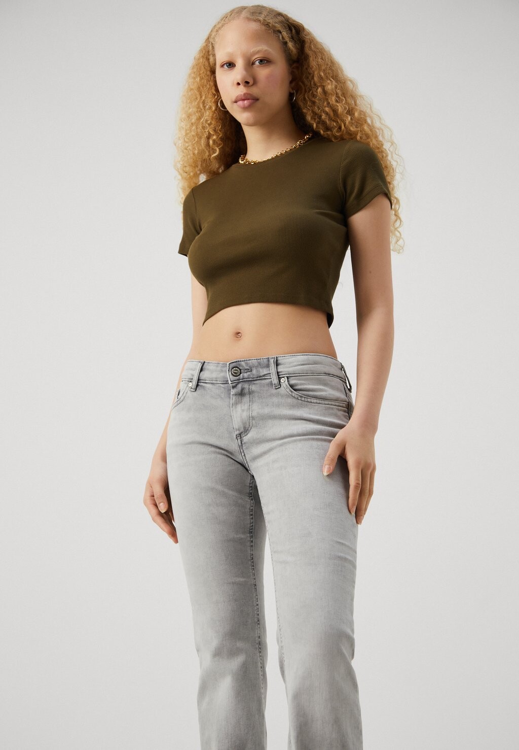 Джинсы Bootcut Onlblush Flared ONLY, серый деним
Джинсы Bootcut Onlblush Flared ONLY, серый деним