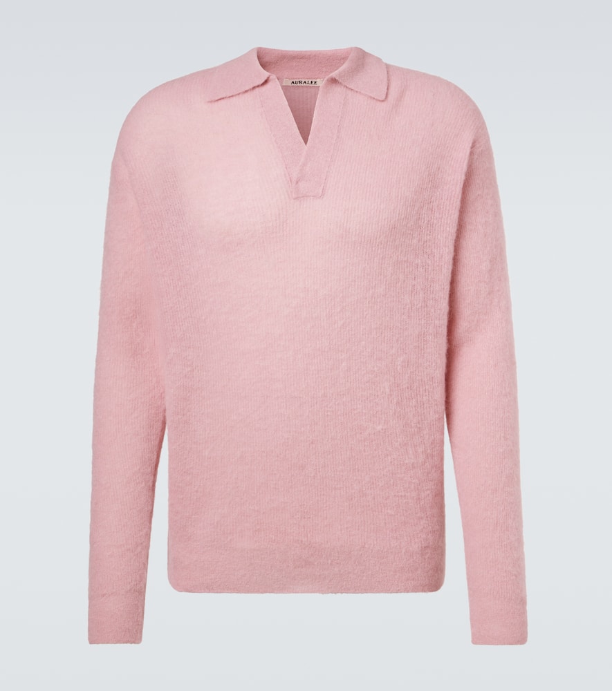 Свитер из смесовой альпаки Auralee, Pink
Свитер из смесовой альпаки Auralee, Pink