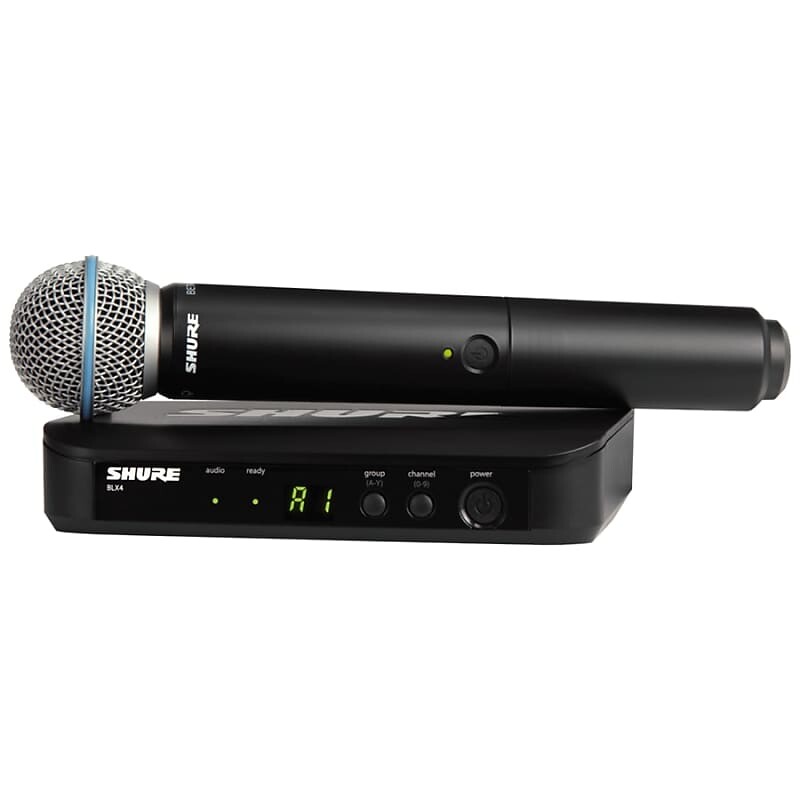 Микрофон Shure BLX24/BETA58 Wireless Vocal System with Beta 58A - J11
Микрофон Shure BLX24/BETA58 Wireless Vocal System with Beta 58A - J11