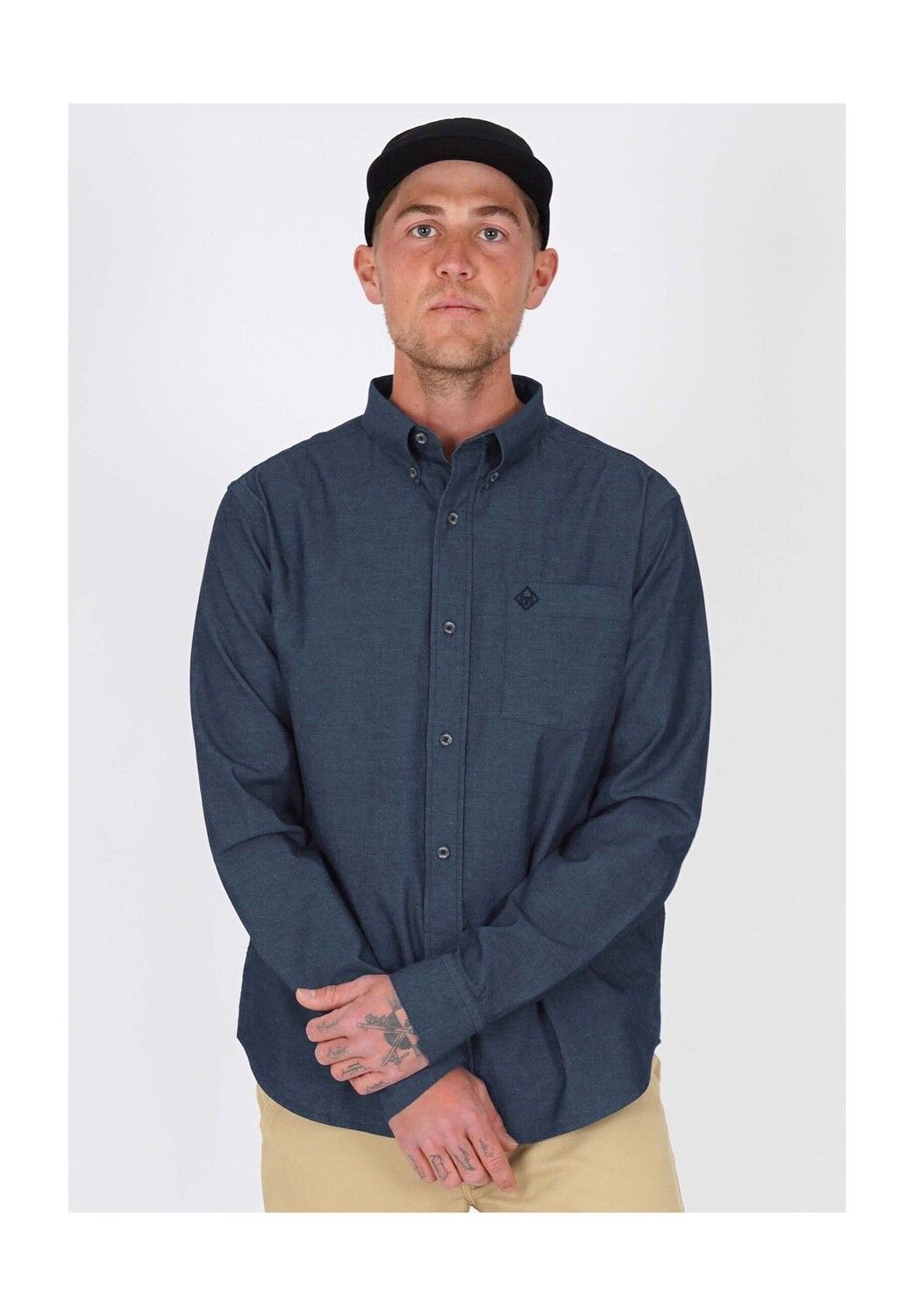 Базовая рубашка HONESTY RULES, темно-синий
Базовая рубашка HONESTY RULES, темно-синий