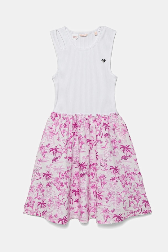Детское хлопковое платье Guess, розовый
Детское хлопковое платье Guess, розовый