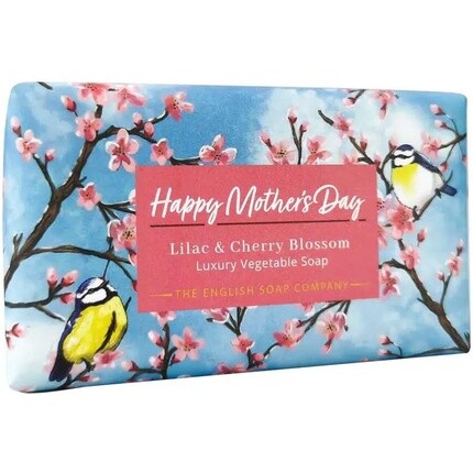 Мыло English Soap Company Lilac & Cherry Blossom Happy Mother's Day 190г The English Soap Company
Мыло English Soap Company Lilac & Cherry Blossom Happy Mother's Day 190г The English Soap Company