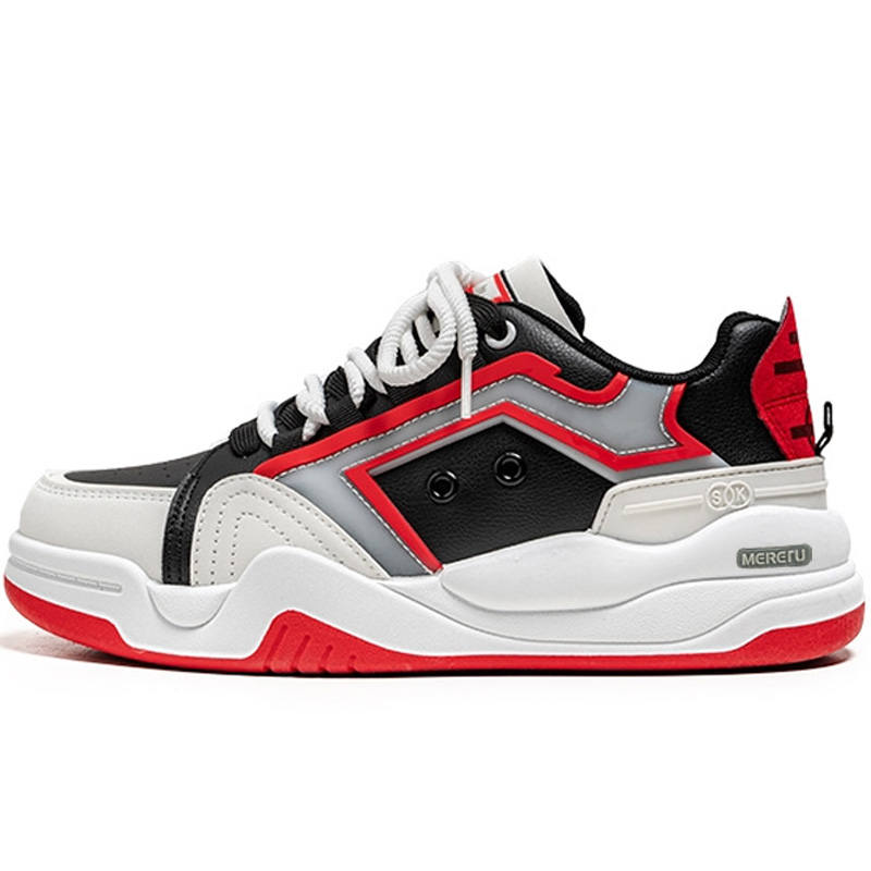 Износостойкие, легкие и дышащие низкие мужские кроссовки для скейтбординга Meiretu, White Black Red
Износостойкие, легкие и дышащие низкие мужские кроссовки для скейтбординга Meiretu, White Black Red