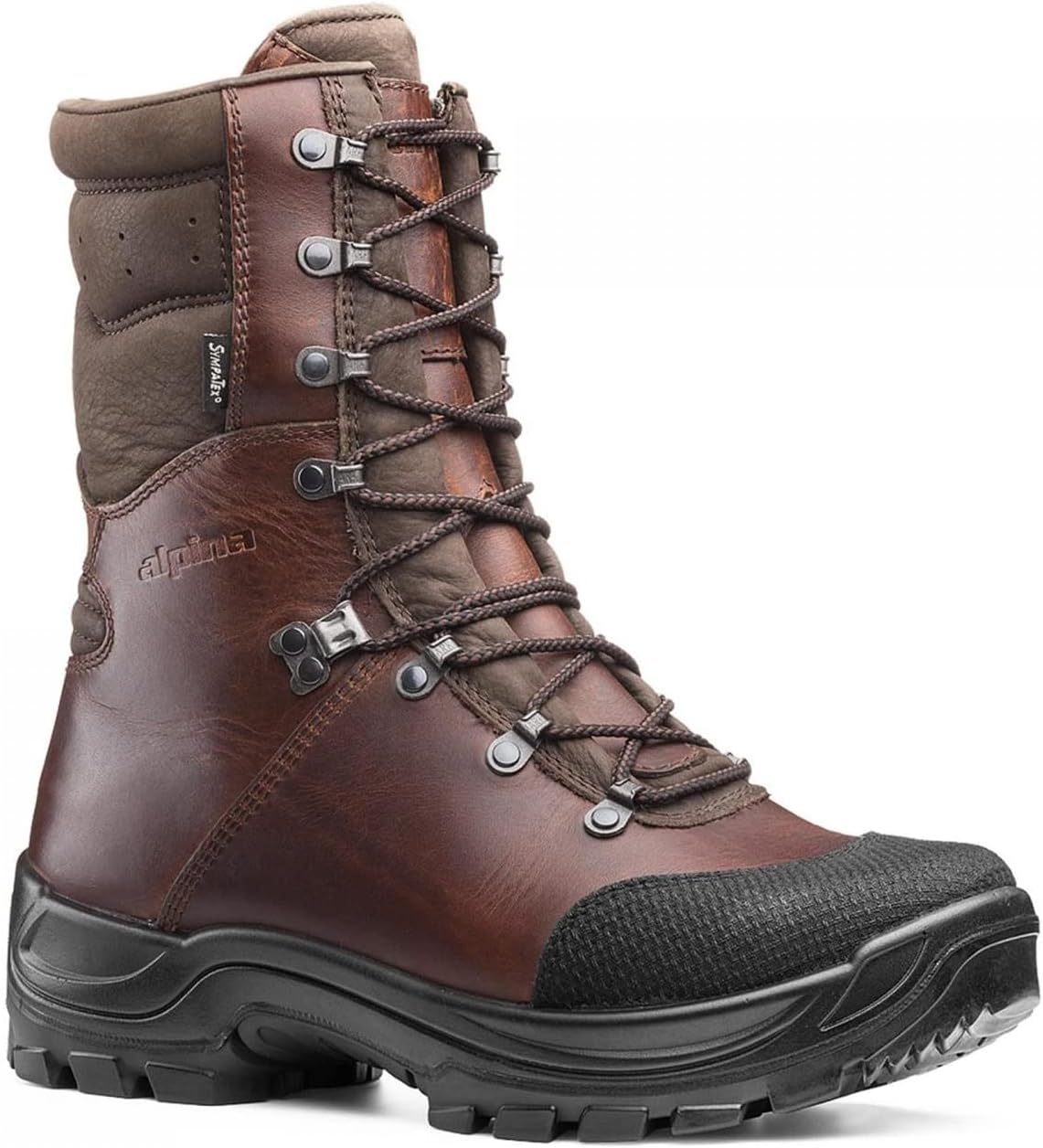 Мужские охотничьи ботинки Alpina TRAPPER, Водонепроницаемая кожа полного зерна высотой 27 см, коричневый
Мужские охотничьи ботинки Alpina TRAPPER, Водонепроницаемая кожа полного зерна высотой 27 см, коричневый