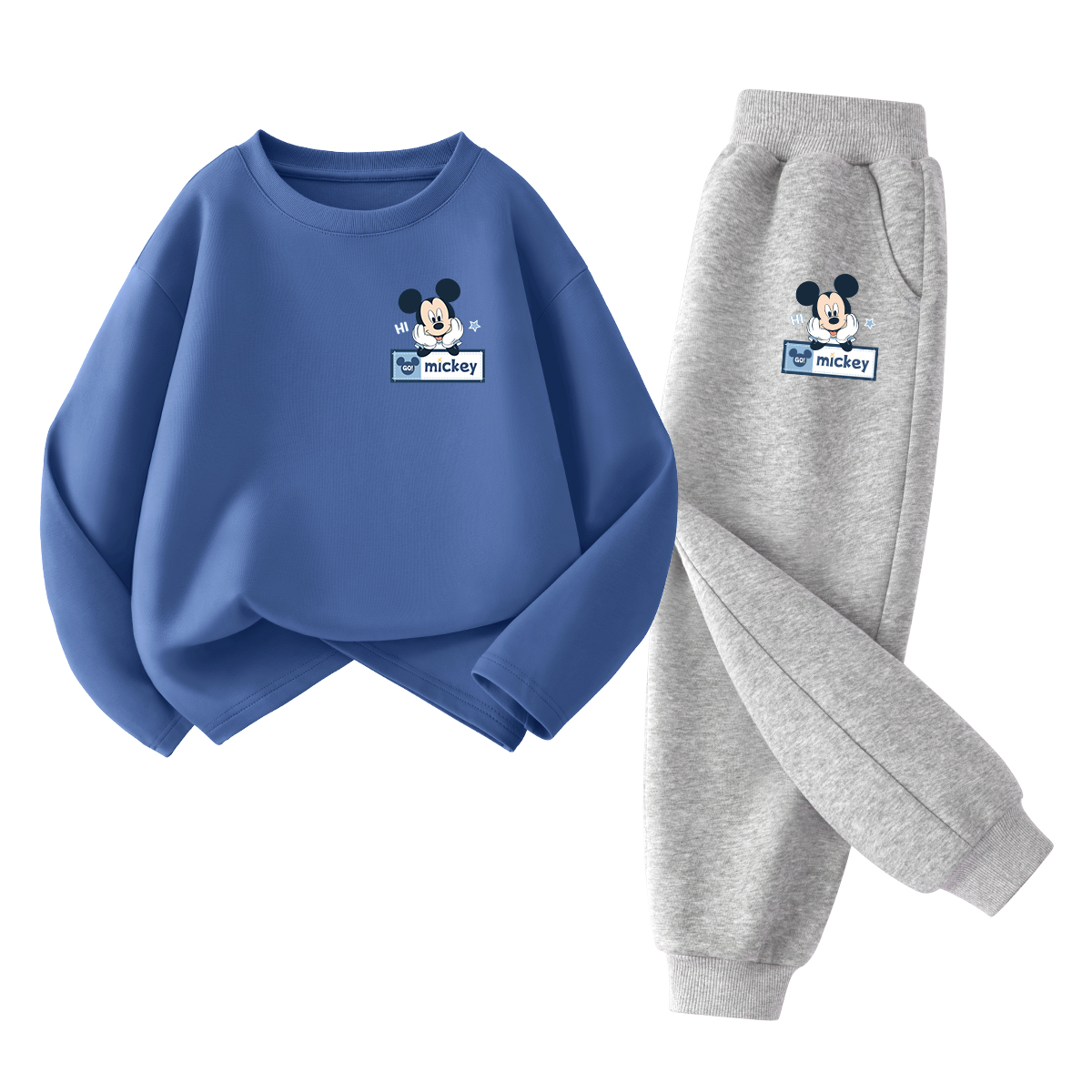 Детская повседневная спортивная одежда Disney, серо-голубой
Детская повседневная спортивная одежда Disney, серо-голубой