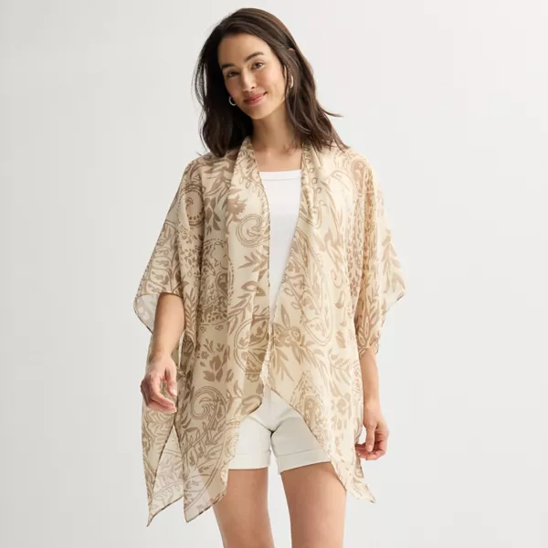 Женский топ на спинку с узором пейсли Sonoma Goods For Life, коричневый
Женский топ на спинку с узором пейсли Sonoma Goods For Life, коричневый