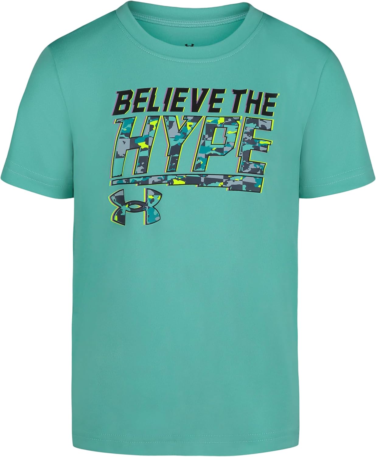 Детская футболка Under Armour с коротким рукавом и круглым вырезом, легкая и дышащая., Radial Turq
Детская футболка Under Armour с коротким рукавом и круглым вырезом, легкая и дышащая., Radial Turq