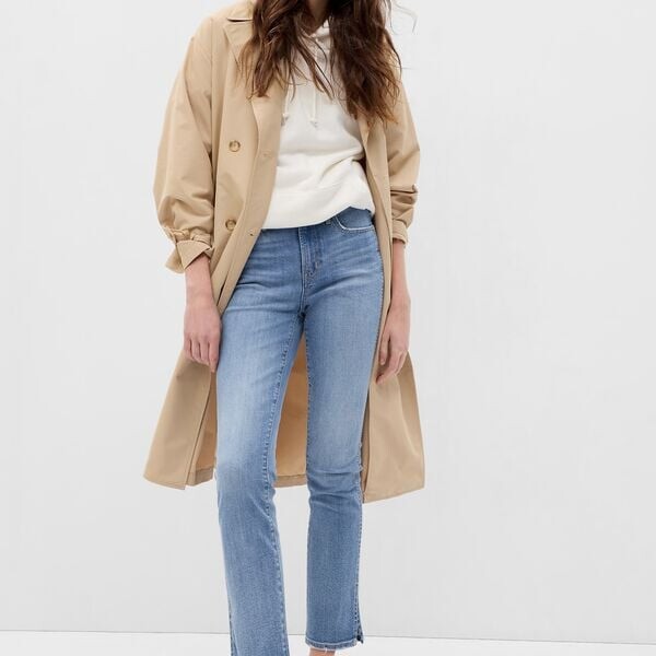 Джинсы slim-fit с пятью карманами Gap, синий
Джинсы slim-fit с пятью карманами Gap, синий