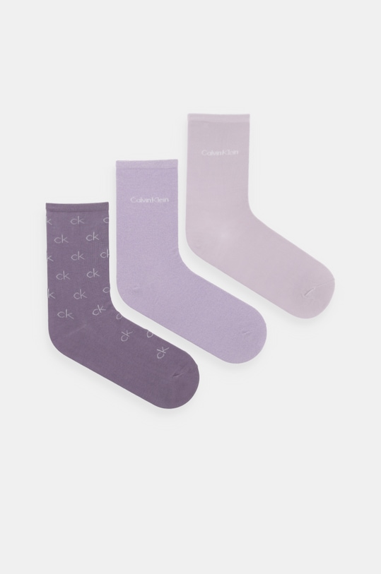 Носки 3 пары Calvin Klein, фиолетовый
Носки 3 пары Calvin Klein, фиолетовый