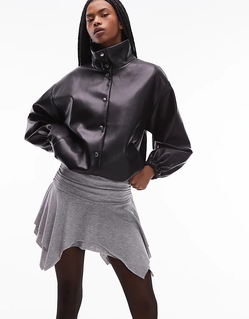 Мини-юбка ASOS DESIGN с шейным платком серого меланжевого цвета
Мини-юбка ASOS DESIGN с шейным платком серого меланжевого цвета