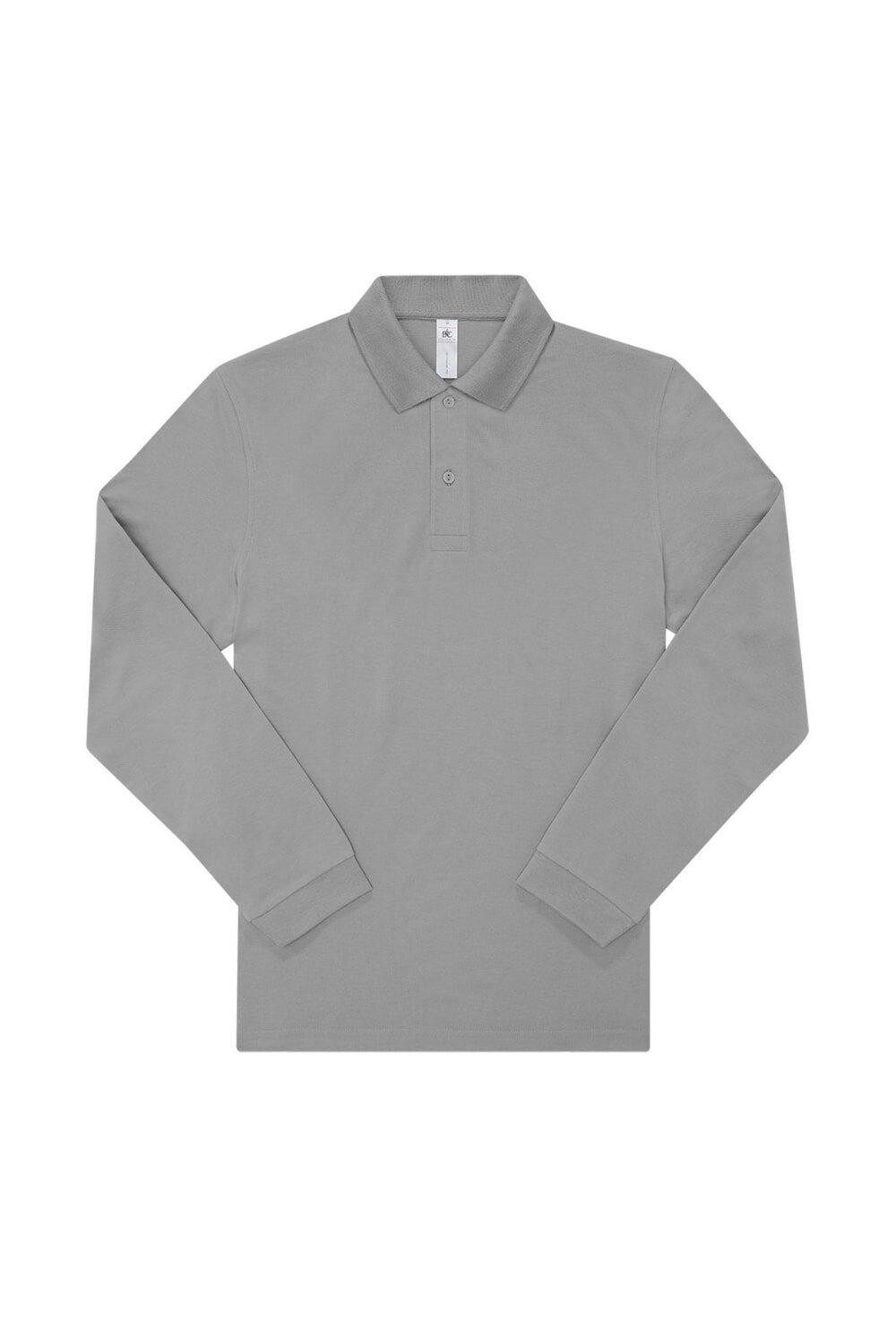 Моя рубашка поло с длинными рукавами B&C, серый
Моя рубашка поло с длинными рукавами B&C, серый