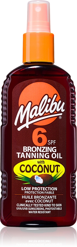 Бронзирующее масло для загара, солнцезащитный спрей с бронзирующей пудрой Malibu, 200 мл
Бронзирующее масло для загара, солнцезащитный спрей с бронзирующей пудрой Malibu, 200 мл
