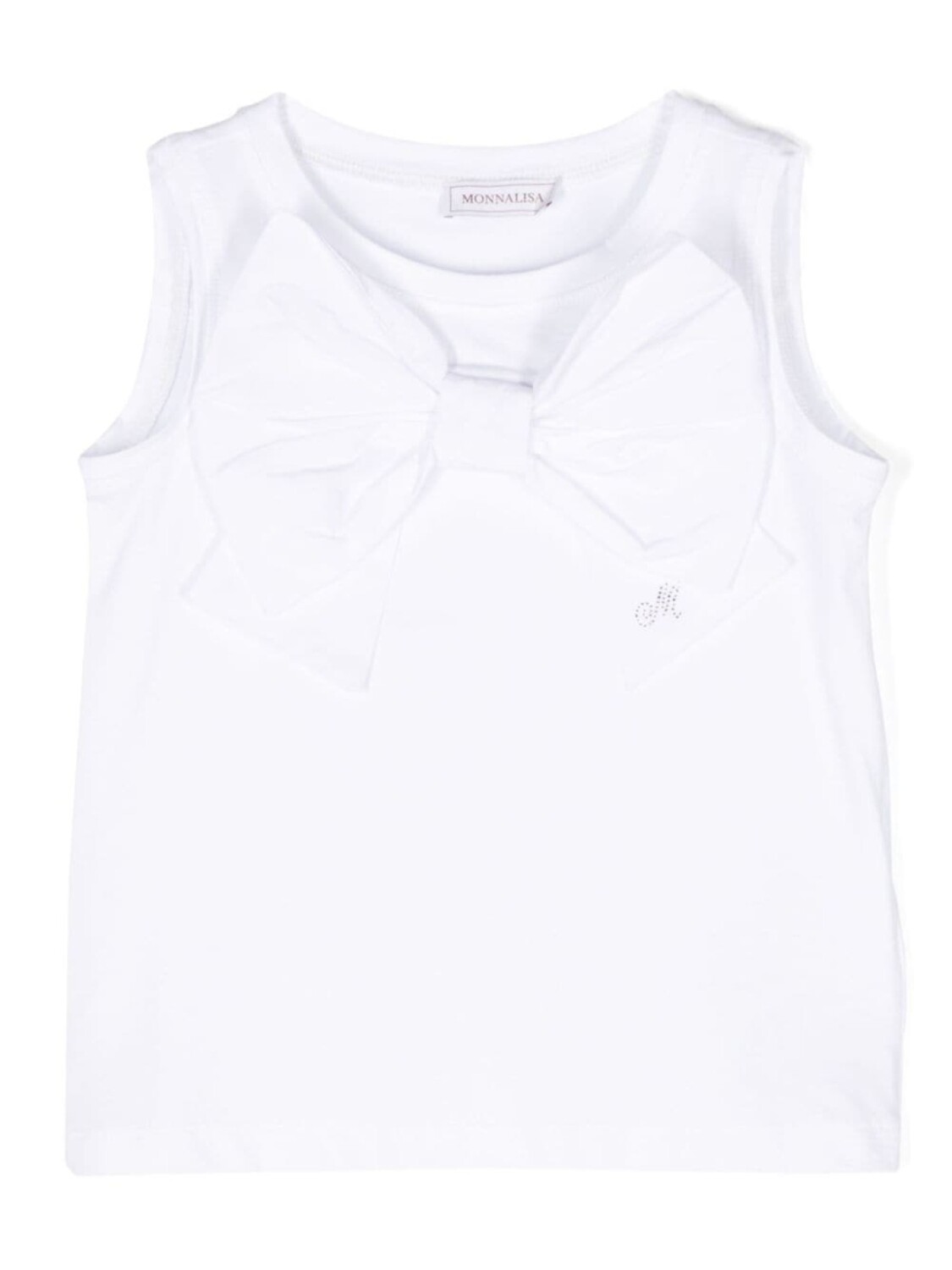 Топ с объемным бантом Monnalisa, белый
Топ с объемным бантом Monnalisa, белый