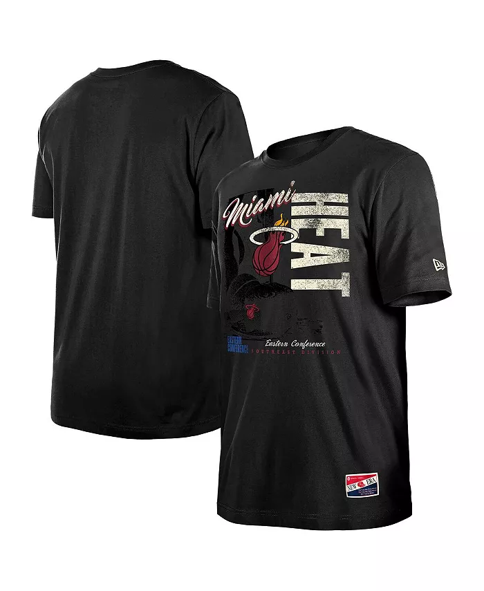 Мужская черная футболка Miami Heat в винтажном стиле с эффектом потертостей из коллекции Color Pack New Era
Мужская черная футболка Miami Heat в винтажном стиле с эффектом потертостей из коллекции Color Pack New Era