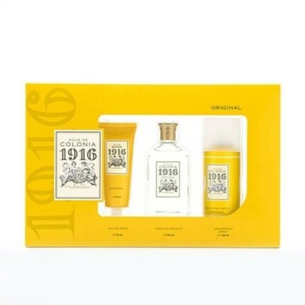 1916 Парфюмерный набор унисекс Eau De Cologne из 3 предметов, Puig
1916 Парфюмерный набор унисекс Eau De Cologne из 3 предметов, Puig