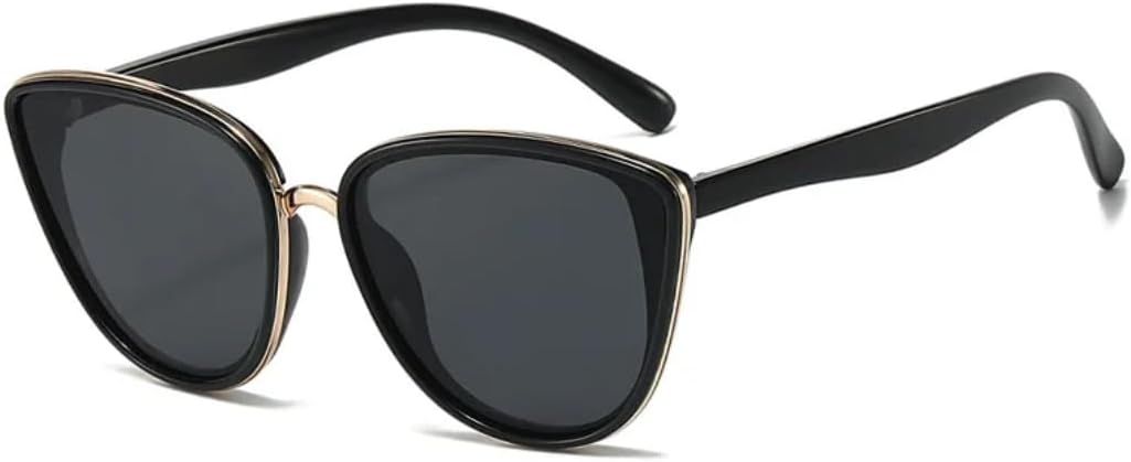 Винтажные солнцезащитные очки «кошачий глаз» для женщин с защитой от УФ-излучения UV400 и зеркальным покрытием, популярный, модный и роскошный стиль TYUVIVO, Black-black.
Винтажные солнцезащитные очки «кошачий глаз» для женщин с защитой от УФ-излучения UV400 и зеркальным покрытием, популярный, модный и роскошный стиль TYUVIVO, Black-black.