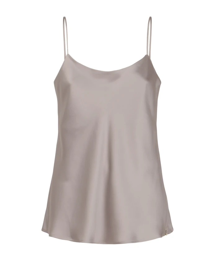 Атласный топ без рукавов Herno, бежевый
Атласный топ без рукавов Herno, бежевый