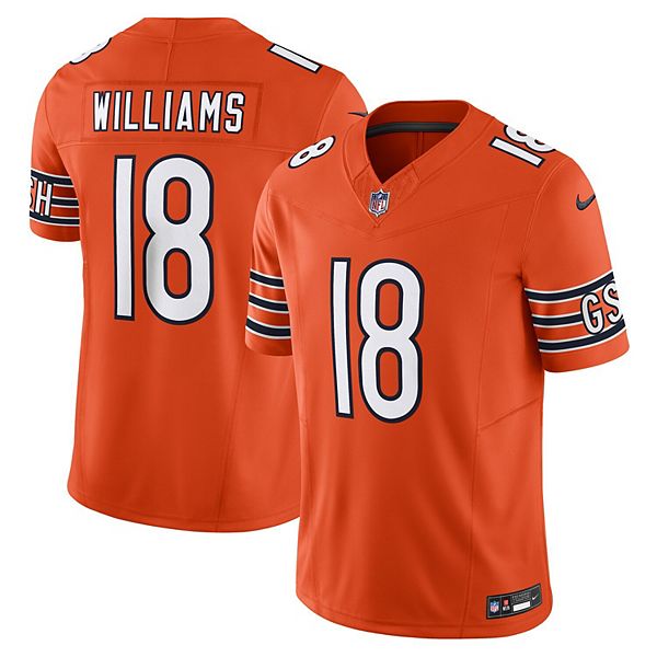 Мужская футболка Chicago Bears Vapor FUSE Limited оранжевая Caleb Williams Nike
Мужская футболка Chicago Bears Vapor FUSE Limited оранжевая Caleb Williams Nike