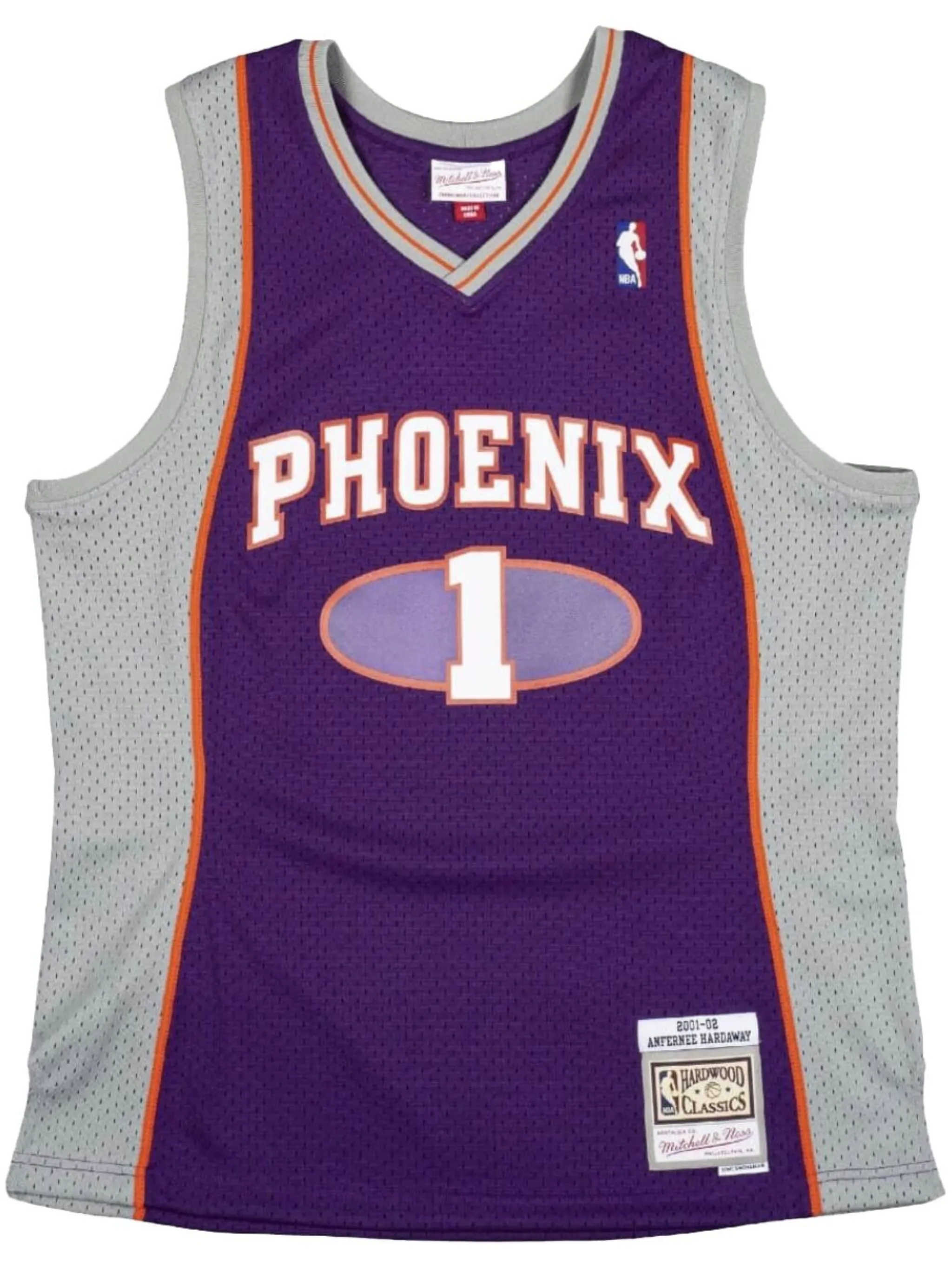 Топ NBA Suns 01 Penny Hardaway Swingman Mitchell & Ness, фиолетовый
Топ NBA Suns 01 Penny Hardaway Swingman Mitchell & Ness, фиолетовый