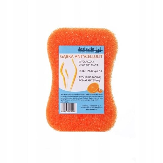 Антицеллюлитная массажная губка для ванны Deni Carte
Антицеллюлитная массажная губка для ванны Deni Carte