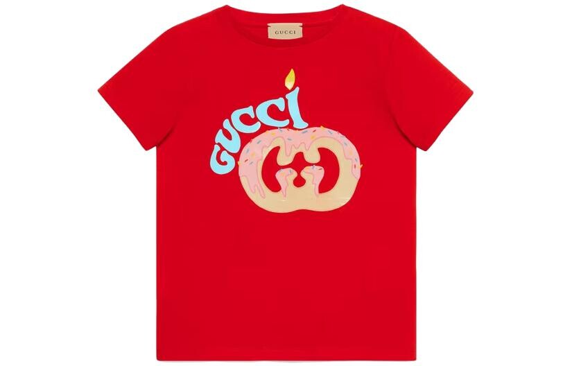 Футболка детская Gucci, красный
Футболка детская Gucci, красный