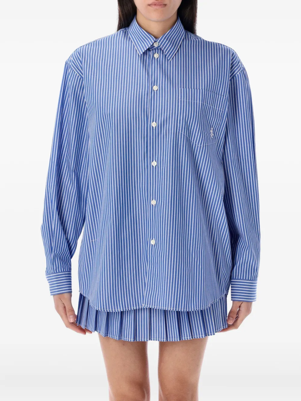 Рубашка на пуговицах Sporty & Rich, синий
Рубашка на пуговицах Sporty & Rich, синий