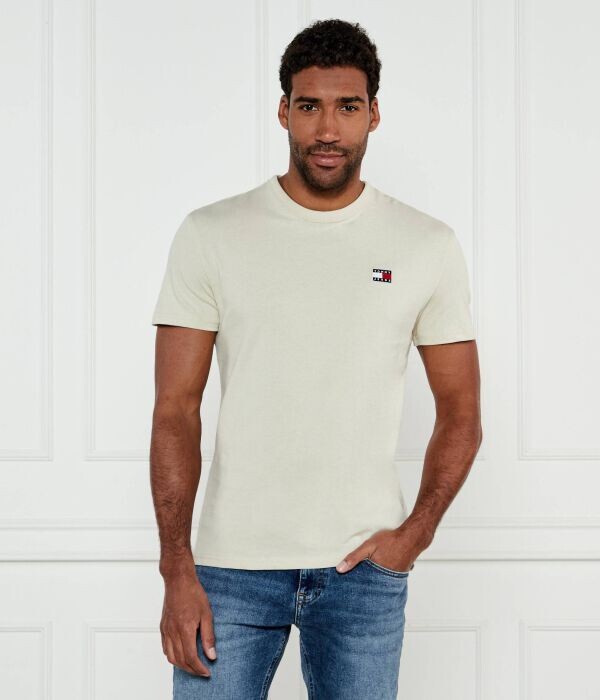 Футболка Tommy Jeans Regular Fit с мини логотипом, бежевый
Футболка Tommy Jeans Regular Fit с мини логотипом, бежевый