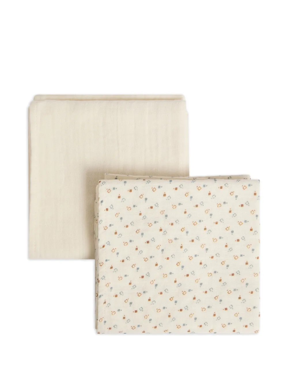 Одеяла с цветочным принтом (комплект из двух) Bonpoint, нейтральный
Одеяла с цветочным принтом (комплект из двух) Bonpoint, нейтральный