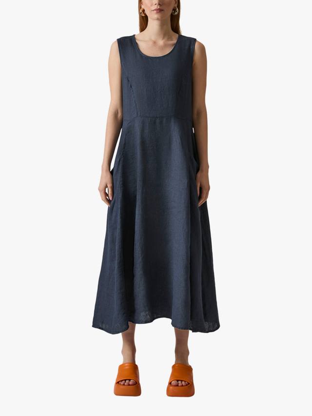 Льняное макси-платье James Lakeland, Navy
Льняное макси-платье James Lakeland, Navy