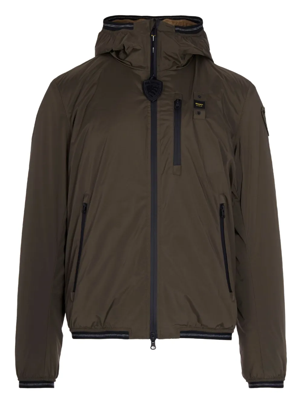 Куртка на молнии с капюшоном Blauer, зеленый
Куртка на молнии с капюшоном Blauer, зеленый