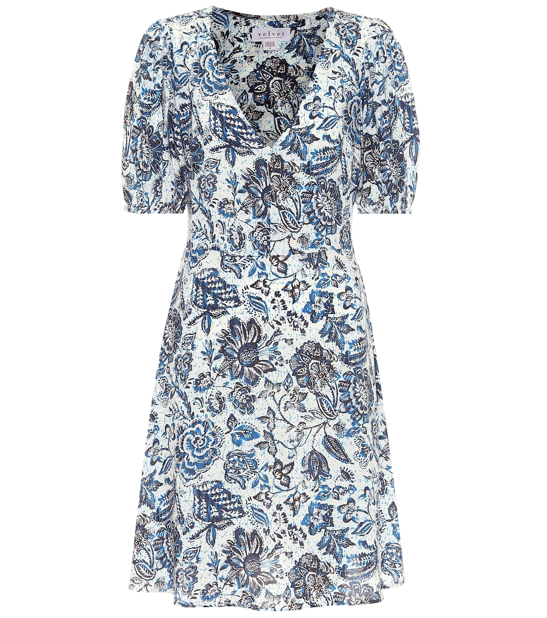 Мини-платье с цветочным принтом Шани Velvet, Juniper
Мини-платье с цветочным принтом Шани Velvet, Juniper