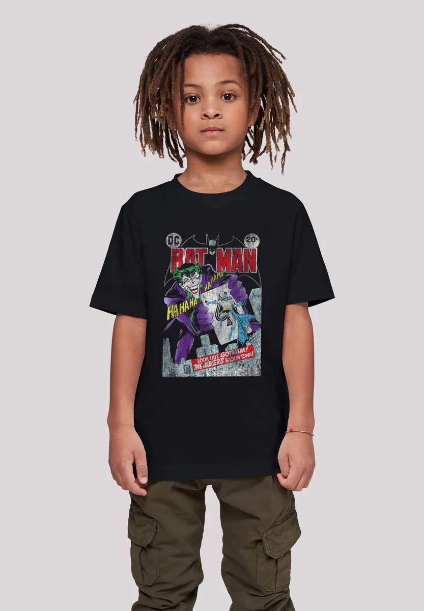 Футболка F4NT4STIC "Обложка игральных карт DC Comics Batman Joker", унисекс для детей, товары премиум-класса, для мальчиков, для девочек, с принтом, черный
Футболка F4NT4STIC "Обложка игральных карт DC Comics Batman Joker", унисекс для детей, товары премиум-класса, для мальчиков, для девочек, с принтом, черный