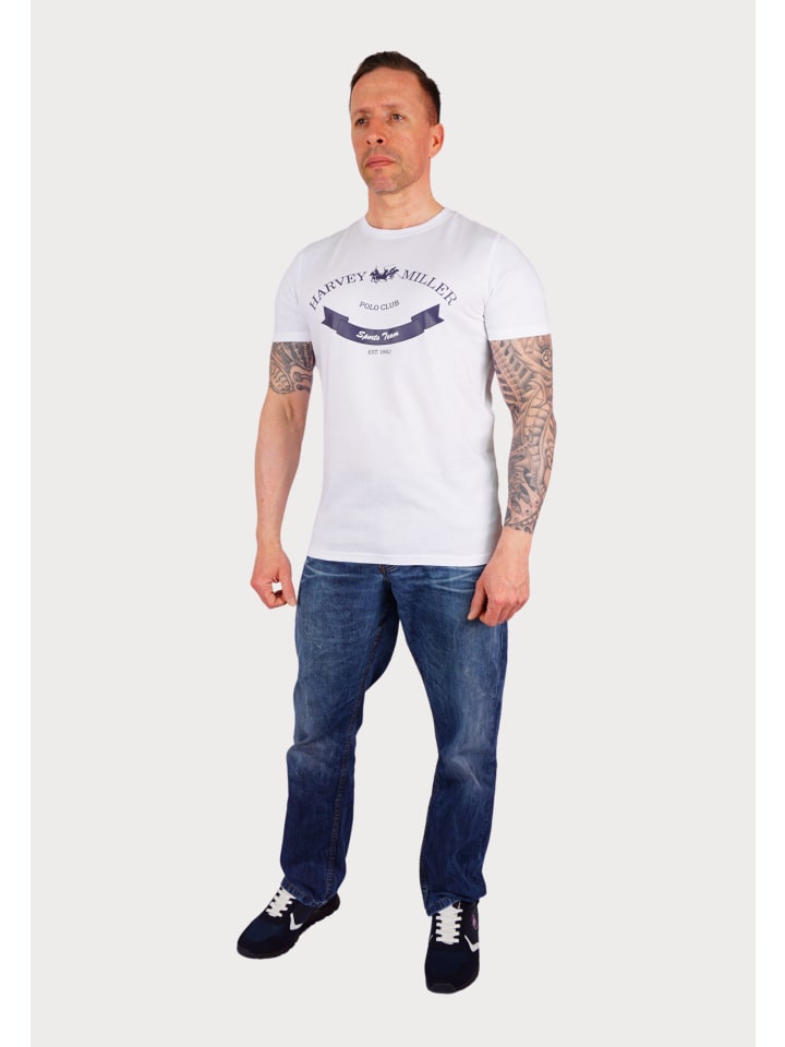 Футболка HARVEY MILLER POLO CLUB, белый
Футболка HARVEY MILLER POLO CLUB, белый
