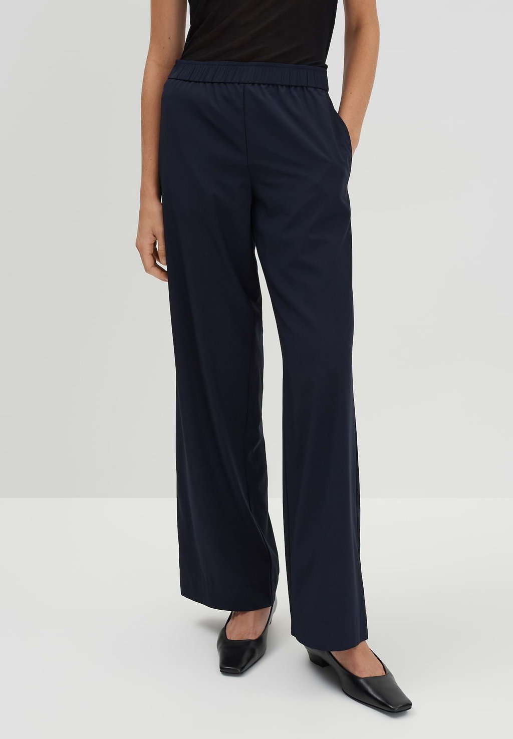 Брюки MID RISE LONG WIDE FIT someday., темно-синий
Брюки MID RISE LONG WIDE FIT someday., темно-синий