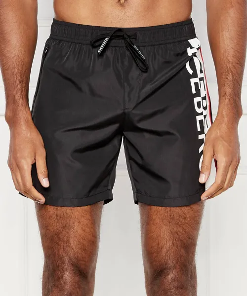 Плавки-Шорты для плавания средней длины Regular fit Iceberg, черный
Плавки-Шорты для плавания средней длины Regular fit Iceberg, черный