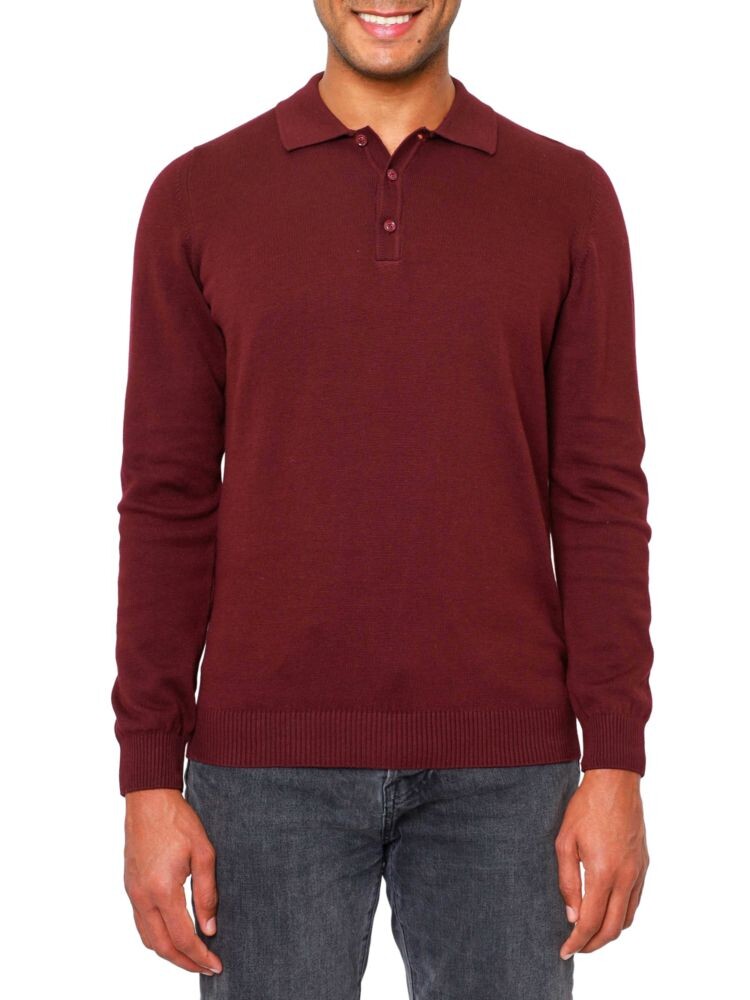 Свитер-поло с длинными рукавами Vellapais, цвет Burgundy
Свитер-поло с длинными рукавами Vellapais, цвет Burgundy