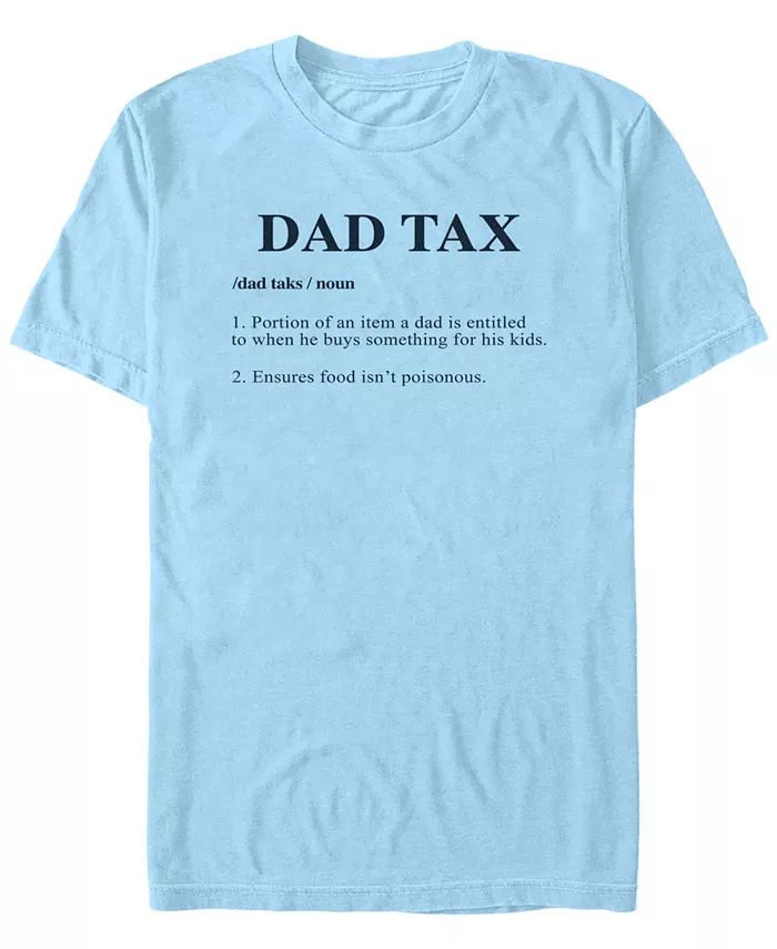 Мужская футболка с коротким рукавом Dad Tax Fifth Sun, синий 
Мужская футболка с коротким рукавом Dad Tax Fifth Sun, синий