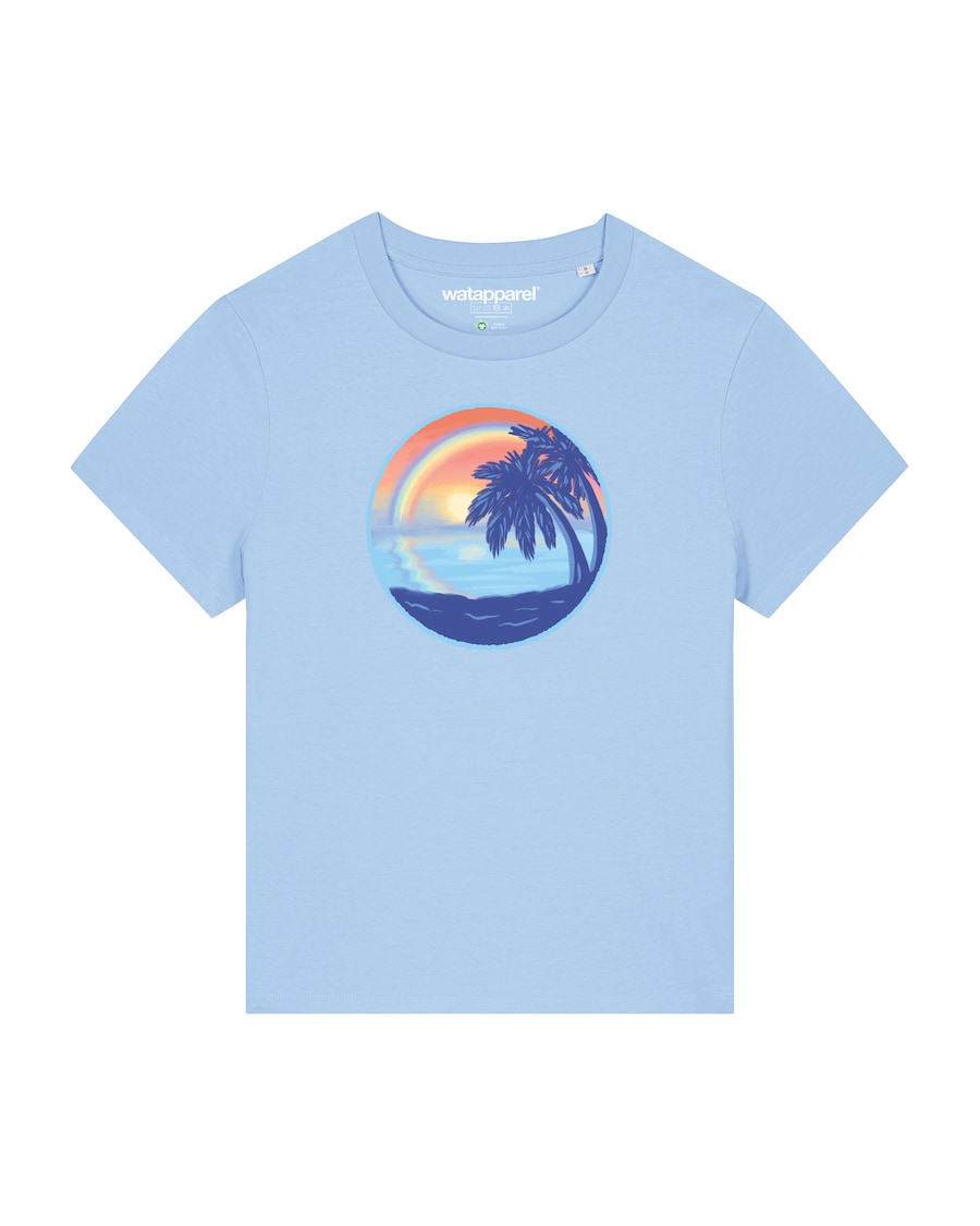 Рубашка Watapparel Sunset Rainbow, светло-голубой
Рубашка Watapparel Sunset Rainbow, светло-голубой