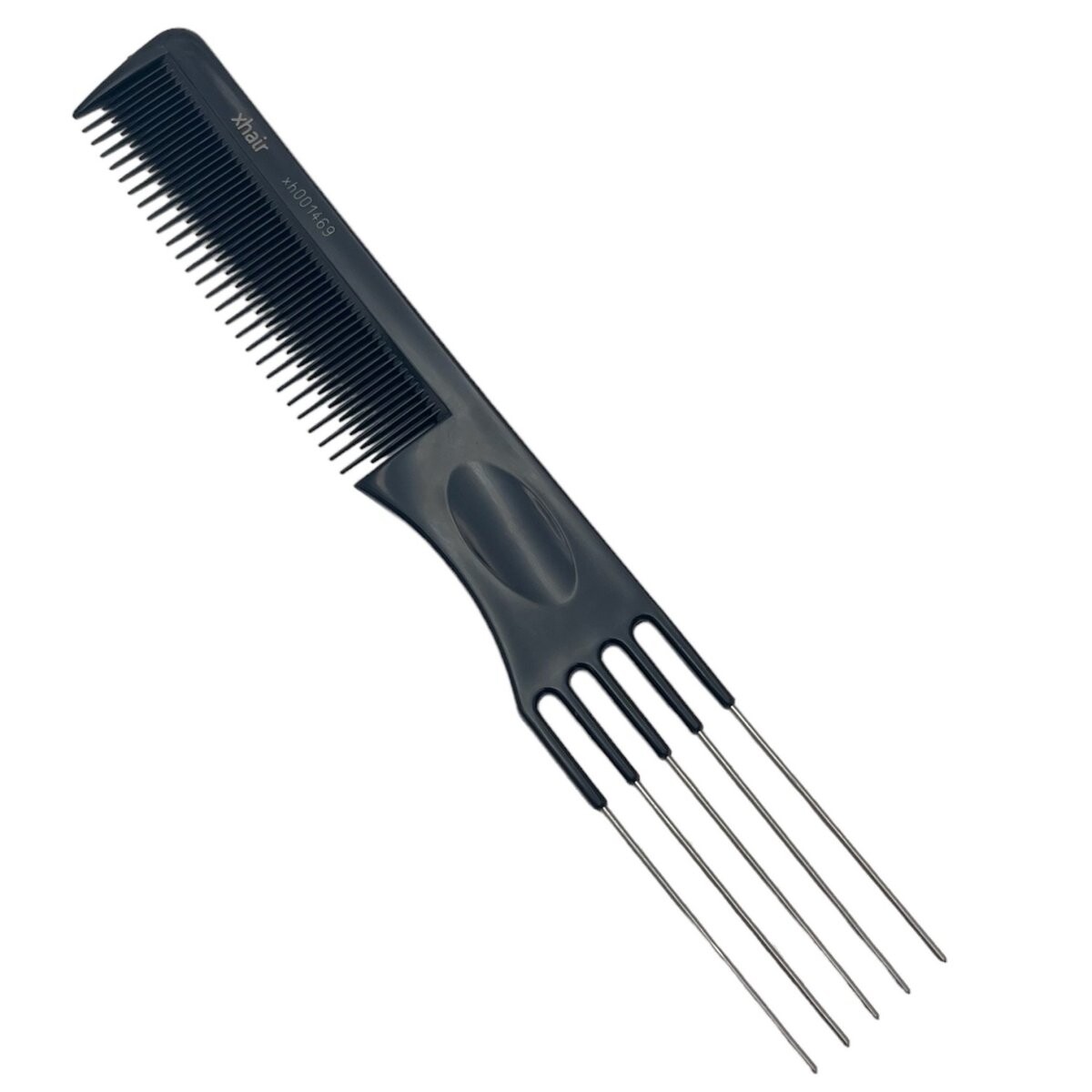 XHAIR Парикмахерская расческа-вилка, черная - xh01469 Inna Marka
XHAIR Парикмахерская расческа-вилка, черная - xh01469 Inna Marka