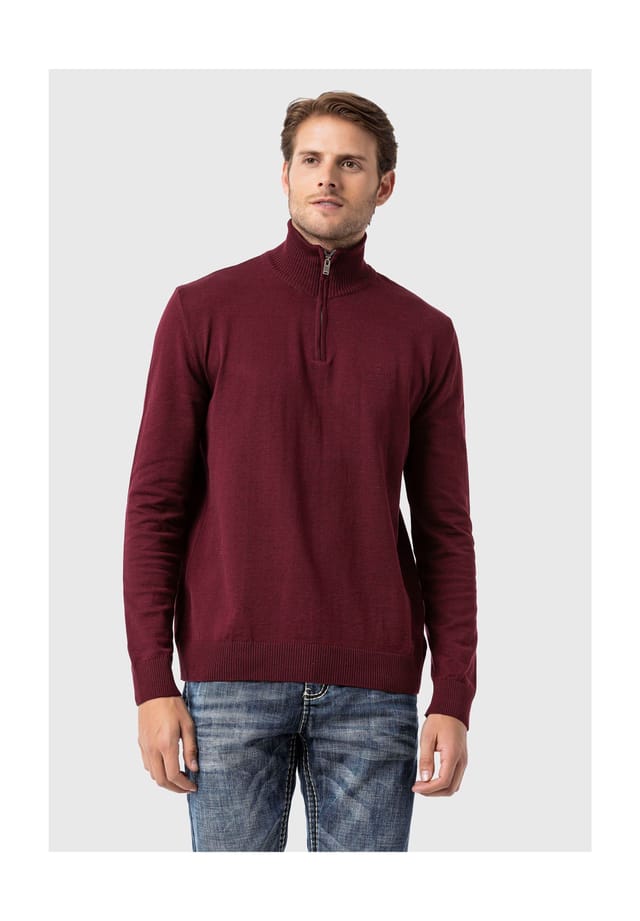 Свитер Cipo & Baxx, бургундия
Свитер Cipo & Baxx, бургундия