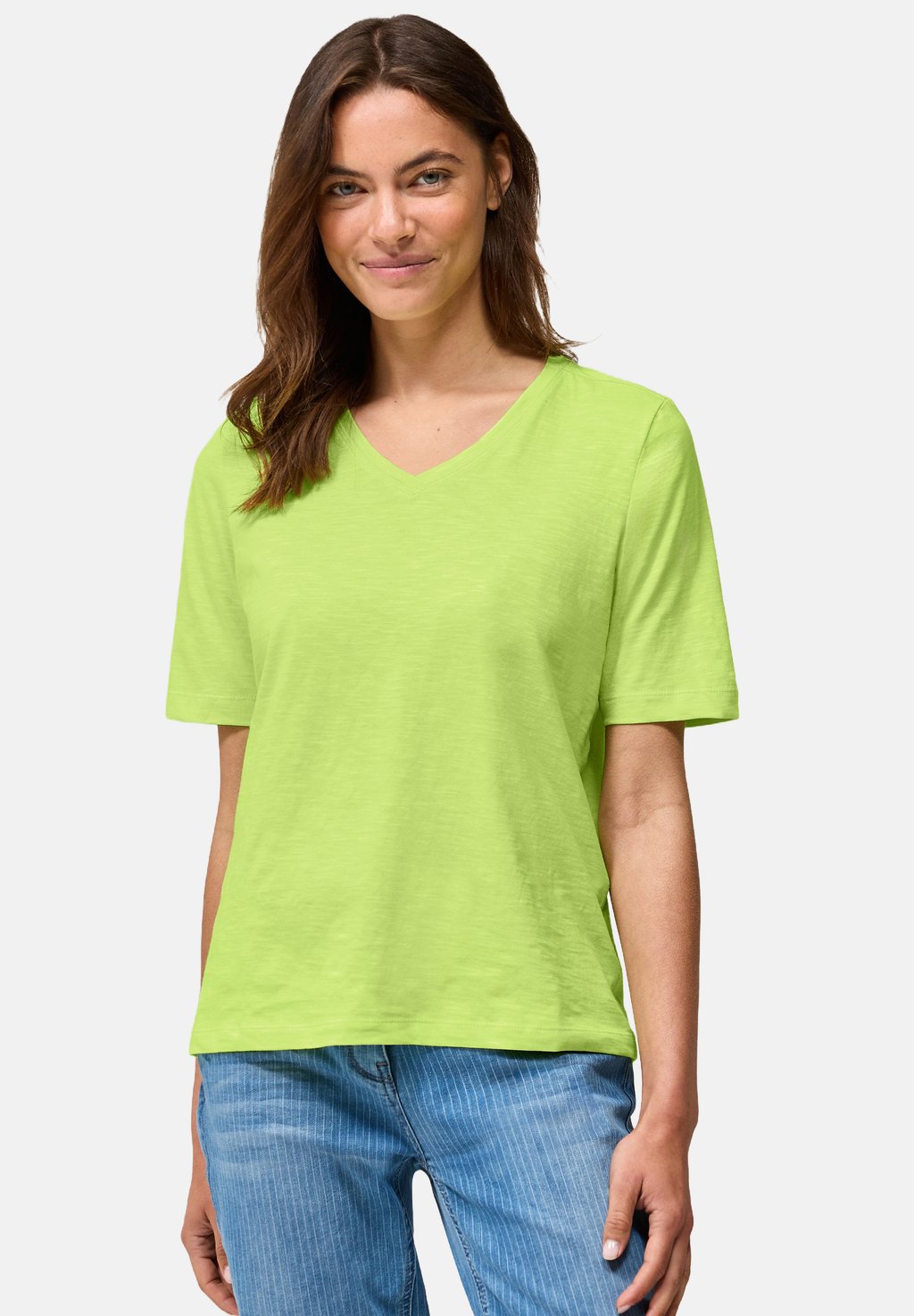 Базовая футболка Cecil, желтый
Базовая футболка Cecil, желтый