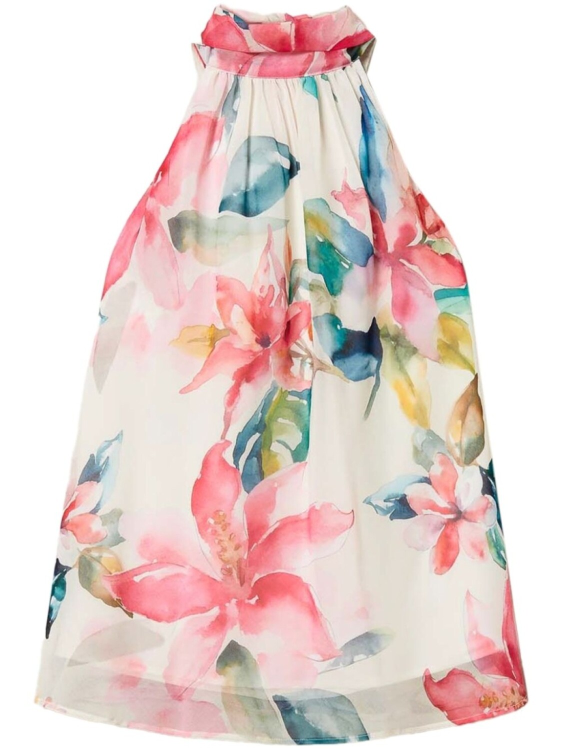 TWINSET топ с цветочным принтом, белый
TWINSET топ с цветочным принтом, белый