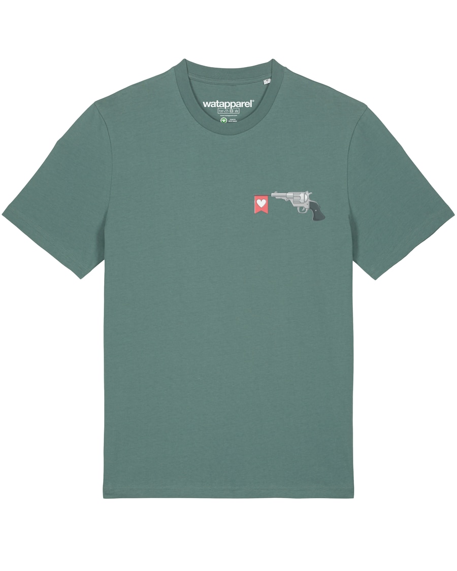 Рубашка Watapparel Make love not war, зеленый
Рубашка Watapparel Make love not war, зеленый