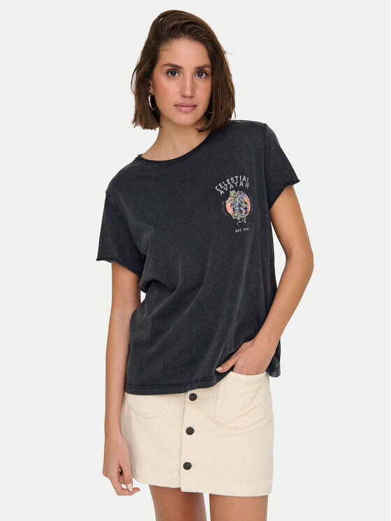 Футболка стандартного кроя Only, серый
Футболка стандартного кроя Only, серый