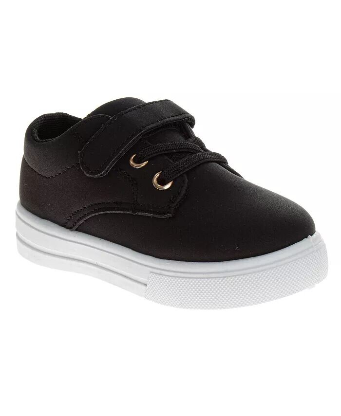 Повседневные кроссовки для малышей и маленьких мальчиков French Toast, черный 
Повседневные кроссовки для малышей и маленьких мальчиков French Toast, черный