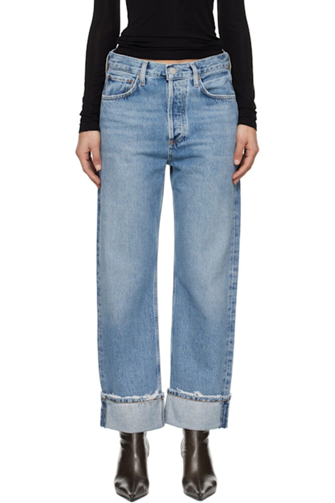 Синие джинсы Fran Low Slung Straight AGOLDE
Синие джинсы Fran Low Slung Straight AGOLDE