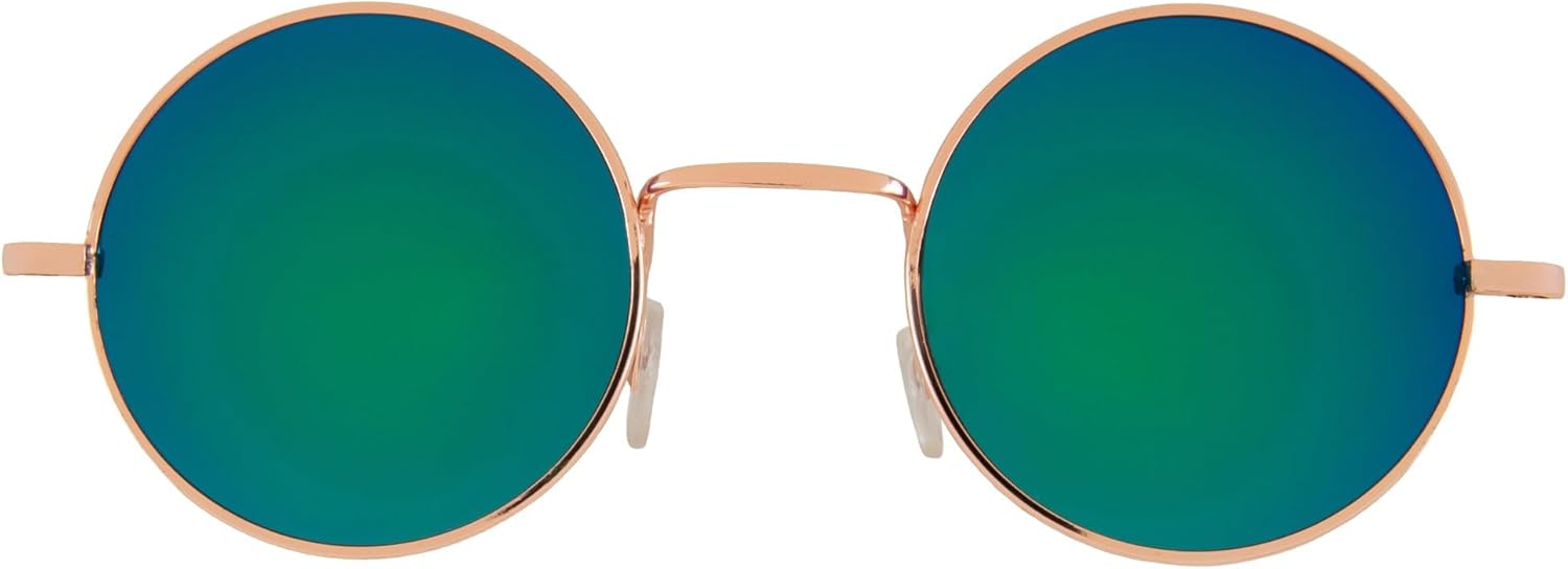 Круглые солнцезащитные очки OWL в металлической оправе, в стиле хиппи, с защитой от УФ-излучения UV400, поликарбонатные линзы, очки Джона Леннона для мужчин и женщин, Bluegreen Mirror Lens / Gold
Круглые солнцезащитные очки OWL в металлической оправе, в стиле хиппи, с защитой от УФ-излучения UV400, поликарбонатные линзы, очки Джона Леннона для мужчин и женщин, Bluegreen Mirror Lens / Gold