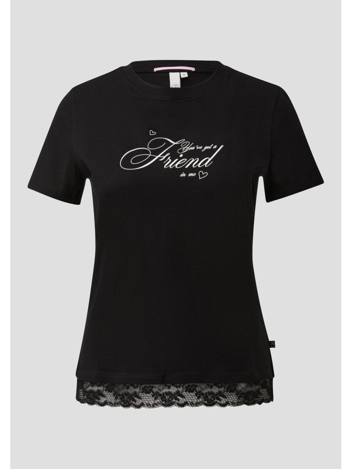 QS Футболка цвета 99D0_черный
QS Футболка цвета 99D0_черный