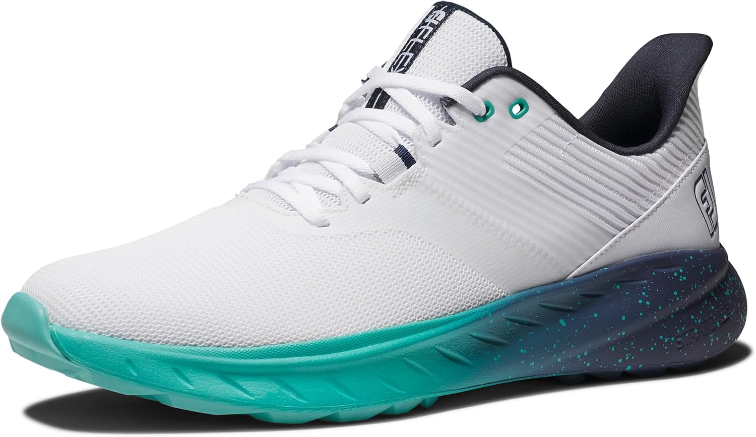 Мужские гольф-кроссовки FootJoy FJ Flex прошлых сезонов, белый/синий/зеленый
Мужские гольф-кроссовки FootJoy FJ Flex прошлых сезонов, белый/синий/зеленый